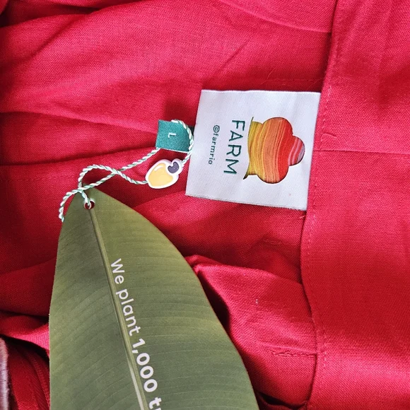 Farm Rio Red Fish Top Maxi Dress - Picture 7 of 9